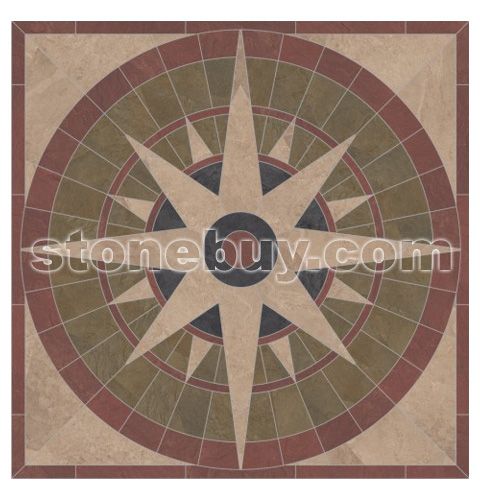 方形拼花 No.3937