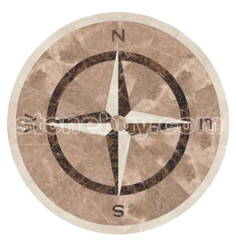 圆形拼花 No.3496