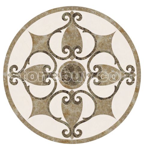 圆形拼花 No.2850