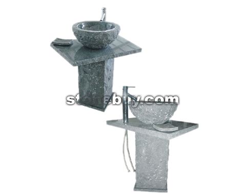 石材台柱盆-套盆 No.2636