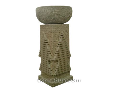 石材台柱盆-套盆 No.2723