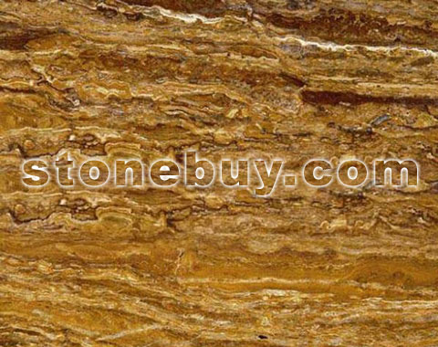 树根洞石, Wooden Skin Yellow Travertine